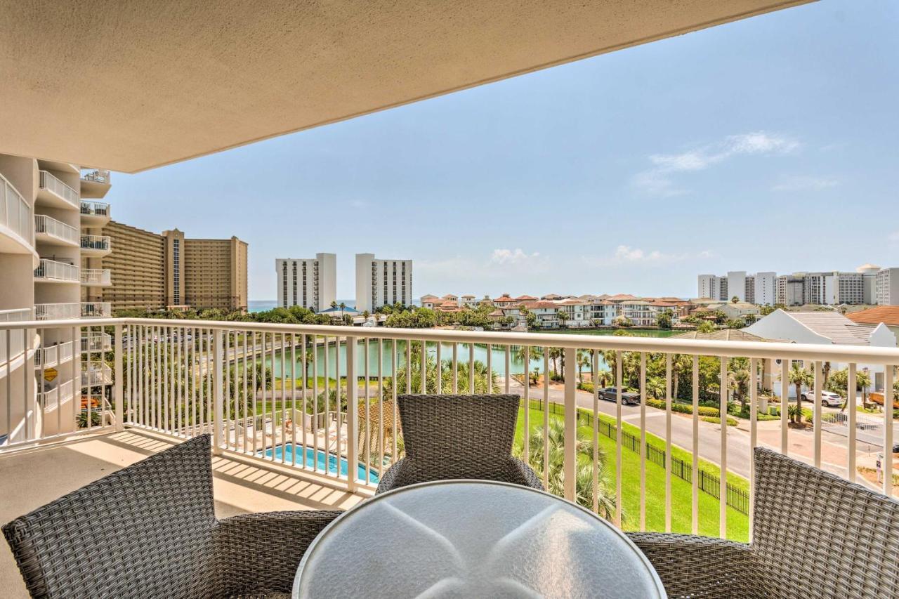 High-Rise Destin Condo With Balcony And Pool View Zewnętrze zdjęcie